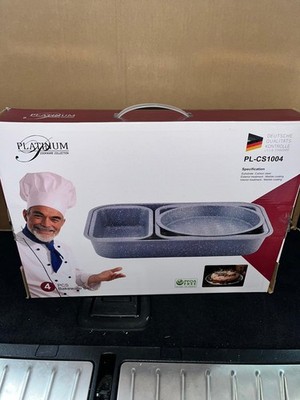 Platinum Backformen-Set 4-teilig