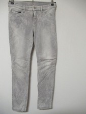 CR9123 DREAM Jeans by MAC Hose Jeanshose Gr. 40 L28 grau Batik Optik Skinny