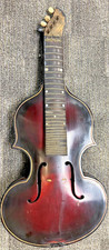 Vintage Mandolin Unbranded / Unlabeled Ornate Headstock As Is