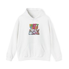 Party Time Hoodie  ugly Christmas sweatshirt, festive gag sweater