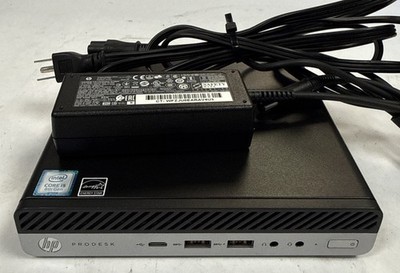 HP ProDesk 600 G4 Mini PC i5-8500T 16GB RAM 500GB SSD Wi-Fi Windows 11 Pro W/ AC