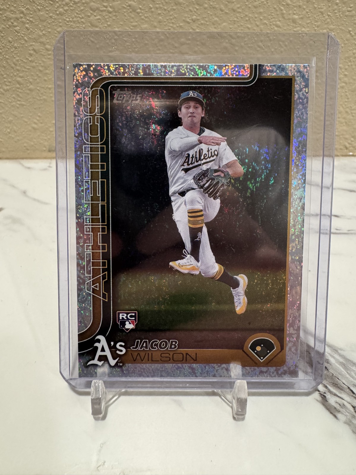 2025 Topps Series 1 - Jacob Wilson #314 Sandglitter (RC)