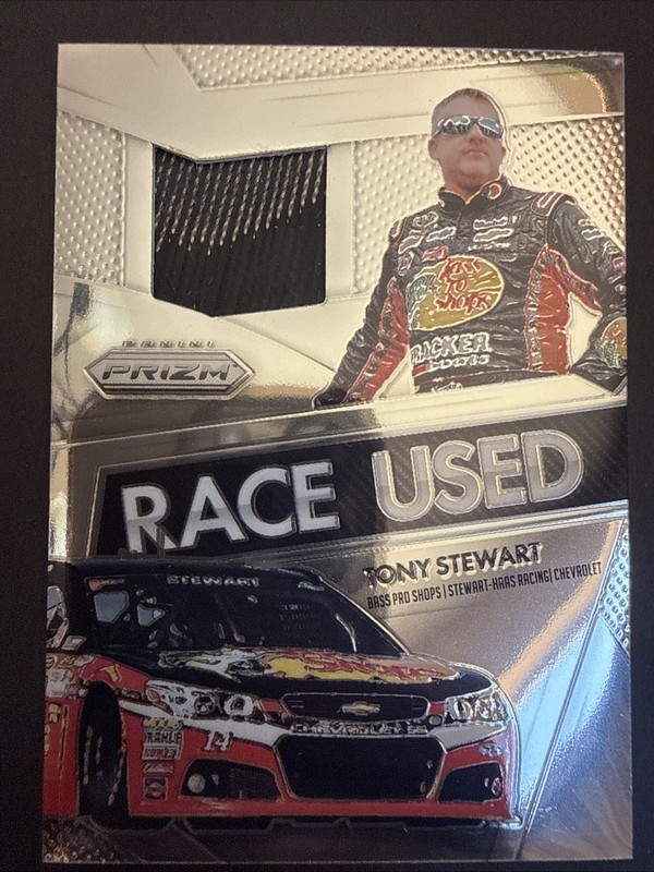 Tony Stewart 2016 Press Pass Race Used Tire T-TS