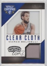 2014 Panini Totally Certified Clear Cloth Jersey Blue /199 Marco Belinelli 0l2q