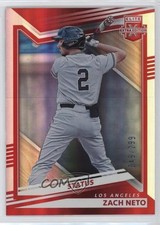 2022 Panini Elite Extra Edition Status Red 49/299 Zach Neto #13 0q1p
