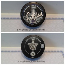 Ivan Barbashev Signed St Louis Blues 2019 Stanley Cup Champions Puck COA