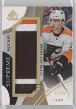 2019 Upper Deck SP Game Used Supreme 15/15 Shayne Gostisbehere #PA-SG Patch 0t9e