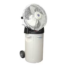 Schaefer Pvm18c Mobile Misting Air Circulator 18" Non-Oscillating, 115Vac,