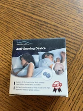 Snore Care Anti Snoring Device Set Of 4 NEW.