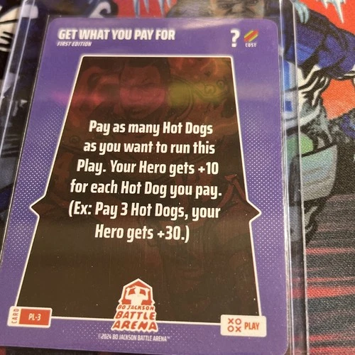 Bo Jackson Battle Arena - Get What You Pay For ? SSP -PL-3