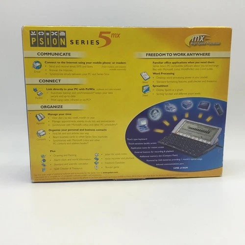 Psion Series 5MX Palmtop Computer PDA (1900 0142 01) - Picture 5 of 9