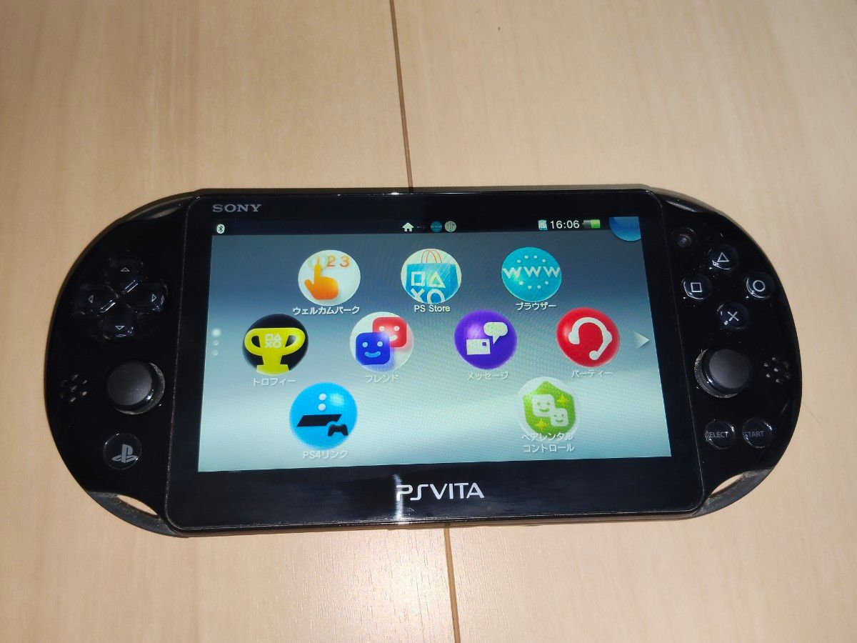 PS Vita PCH-2000 Sony Playstation Black Console only Used and