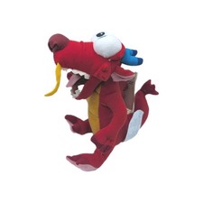 NWT Vintage Disney Store Mushu Mulan Mini Bean Bag 8" Plush SEALED Tag