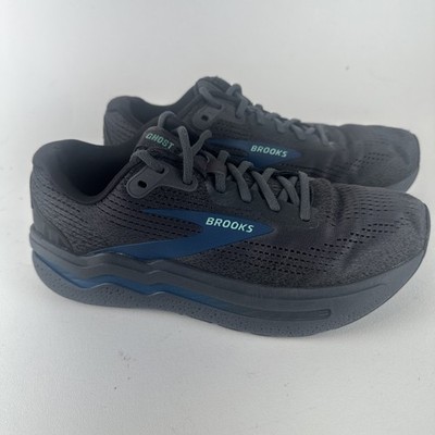 Men's Brooks Ghost Max 2, Ebony/Cockatoo/Blue Sapphire, 8.5 D Medium US