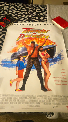 Thunder in Paradise Original US One Sheet Movie Poster 27 x 40 Hulk Hogan Rolled