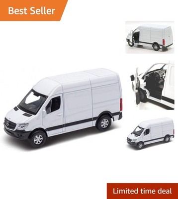 Mercedes-Benz Sprinter Die-Cast Cargo Van Model for Display or Play