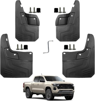 4 Pack Truck Mud Flaps for Chevy Colorado 2023-2026 Splash Guards Fenders