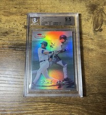 1998 Topps Gold Label Derek Jeter Class 2 Red 2/50 BGS 9.5 Jersey Number Low Pop