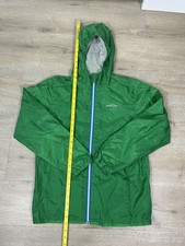 Eddie Bauer Kids Green Windbreaker Rain Jacket Breathable Kids Size Large