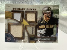 2025 Topps Museum Collection - Single-Player Primary Pieces Quad Relics...