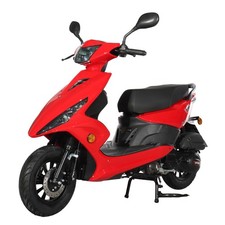 X-PRO Bali 150cc Moped Gas Scooter with 10" Aluminum Wheels, Large Headlights