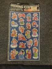 1980s Mark 1 Chrome Stickers Foil Angel Devil Playful Characters 13 SEALED