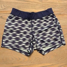 READ Nike DRI-FIT Printed Running Shorts Women  s Small Workout 693509-447