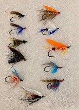 Atlantic Salmon Flies, 11 Patterns, Fly Fishing, Hand Tied, M
