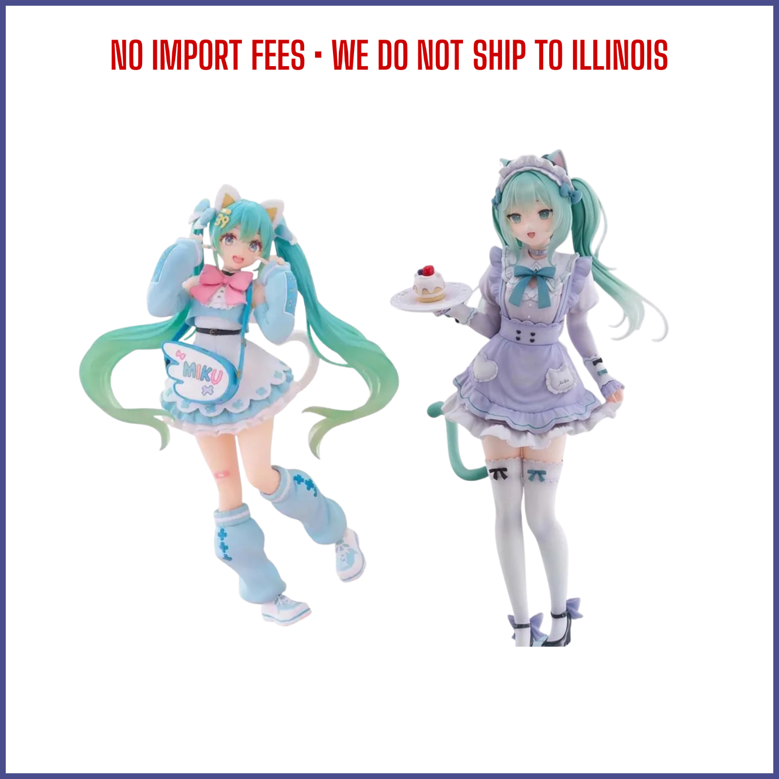 Hatsune Miku Fancy Cat Eat Ver. PVC Anime Figure, 18CM Fashion Model ...