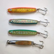 Old Metal Fishing Lure Set, 30g, 29g, Rusty, Vintage, Hard Bait