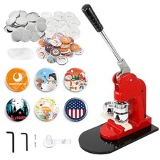 Button Maker Machine Diy Round Pin Maker Kit 44mm / 1.73 In about 13/4 Inch Ba