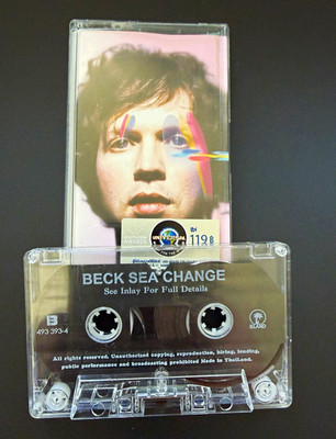 Beck Cassette  Sea Change  Island 493 393-4 Rock Album Clear Tape Jewel Case