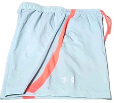 New NIKE DRIFIT-Green Poly, Mens Seat Lined, FITTED Athletic/Fitness Shorts- L