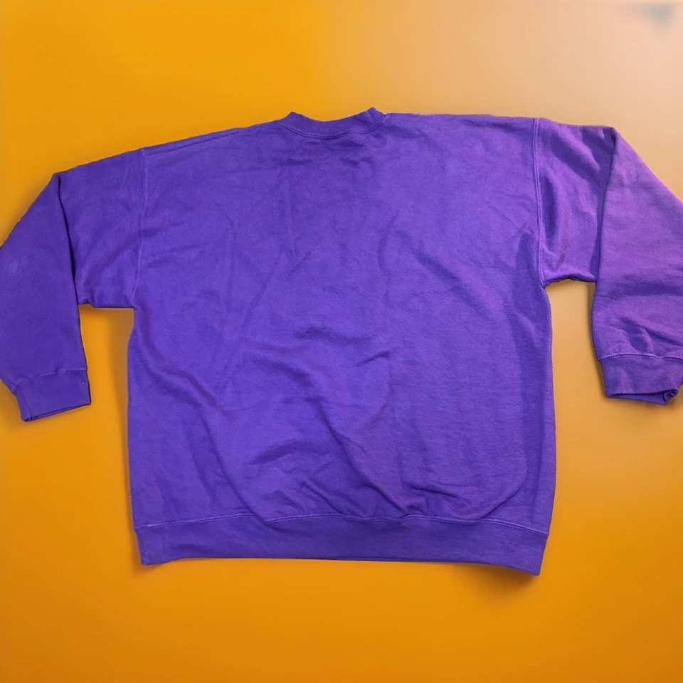 Team Baltimore Ravens Sweater Women’s XL Large Embroidered NFL Football Purple - Image 3 of 4