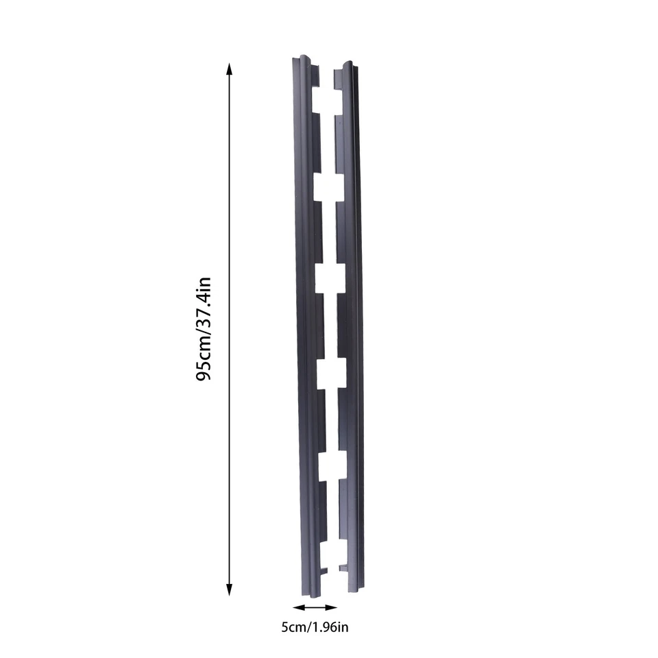 Outer Front Window Sweep Weatherstrip Seal Set For Chevrolet K3500 Truck 1988-00 Foto 3 de 4