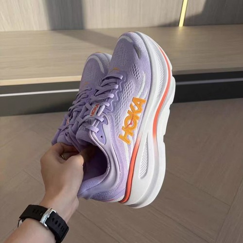 US Size 6 - Hoka One One Bondi 9 Aster Flower/Starlight Glow Women's Shoe