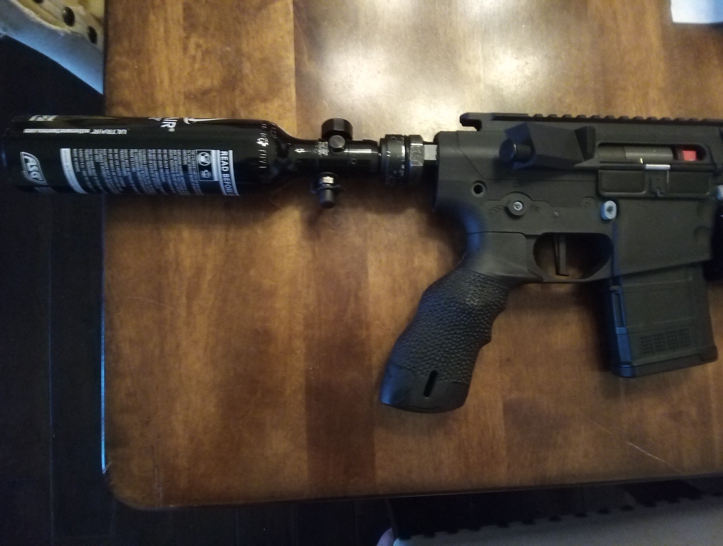 Lancer Tactical Gas Operated. $200+ With Upgrades Selling With Two Tanks $150