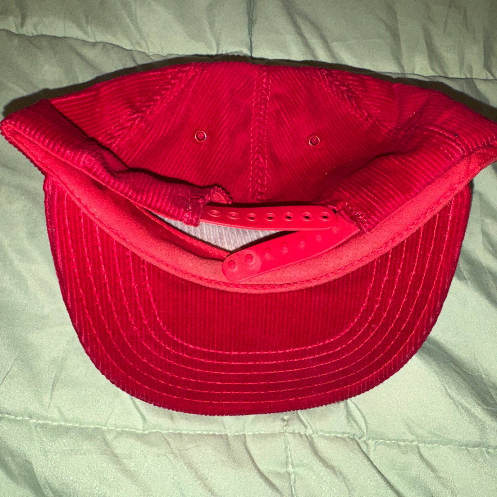 Marlboro Country Music Corduroy Hat Vintage 90s Red C… - Gem