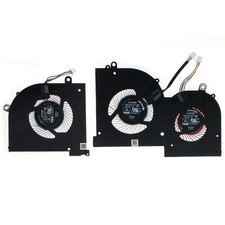 CPU GPU Cooling Fan For MSI GS65 GS65VR MS-16Q2 16Q2-CPU-CW 16Q2-GPU-CW