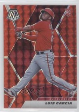 2021 Panini Mosaic Rookie Red Mosaic Prizm Luis Garcia Luis V Garcia #249 1m8