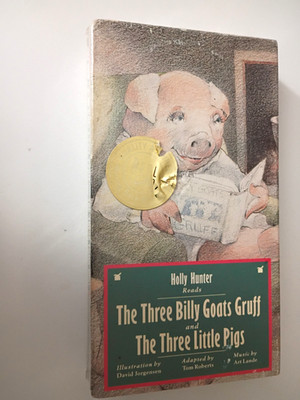 VINTAGE- THE THREE BILLY GOATS GRUFF  & THE THREE LITTLE PIGS   VHS ''sealed''