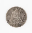 1853 Seated Liberty Half Dollar Arrows Rays Fine / Very Fine - 1202B