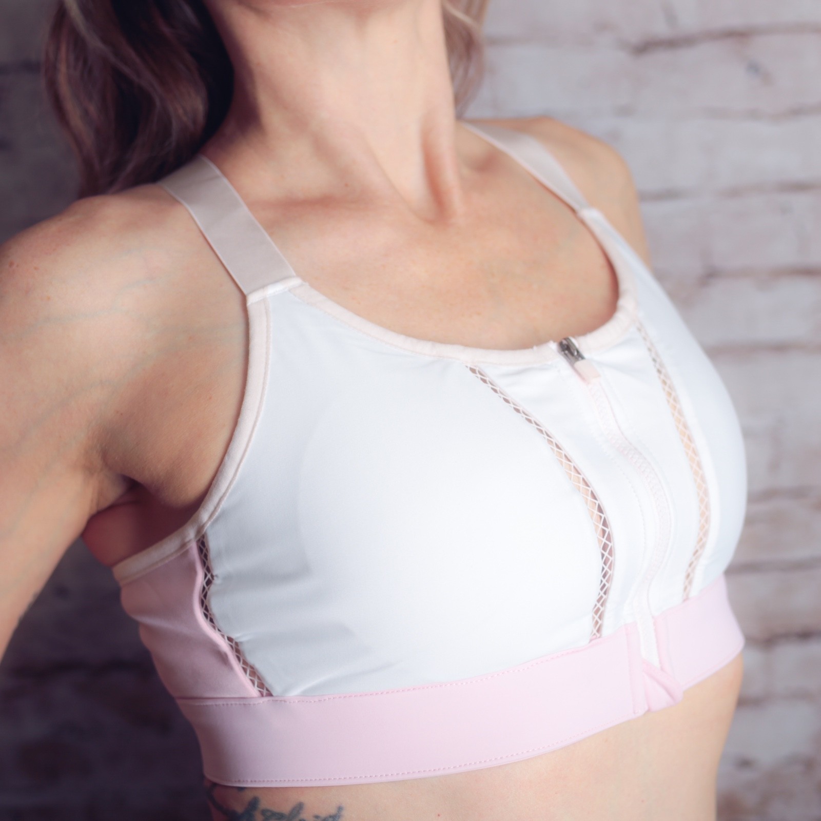 Fabletics Vented Breathable Front-closure Zipper … - image 3