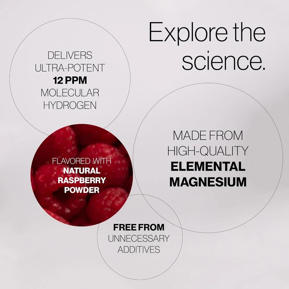 Молекулярные таблетки водорода H2TAB с магнием, 12 таблеток водорода PPM, восстановление - Изображение 4 из 4