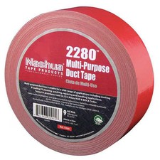 Nashua Duct Tape, Red, 60 yd L, 1-7/8 in W 2280 Nashua 2280 742366009913