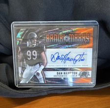 2024 Topps Resurgence Radial Marks Autograph Dan Hampton RM-DH Chicago Bears