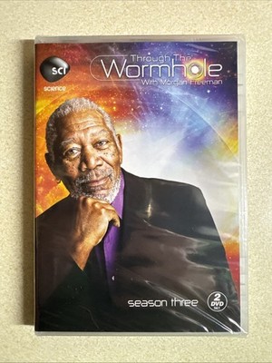 Through the Wormhole With Morgan Freeman: Season Three (DVD, 2012, 2 Discs) NEW