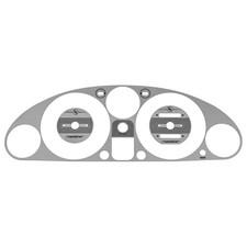 Jass Performance Instrument Surround Panel S/Steel Mazda MX-5 Mk1 NA 1.6 No HRW