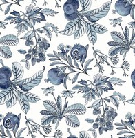 Fd26811_Middleton Klassisch, Botanisch Marineblau Fine Decor Tapete