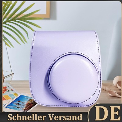 Camera Case PU Leather Instant Camera Storage for Fujifilm Instax Mini 12/11/9/8